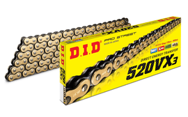 DID دي اي دي CHAIN 520VX3 120 جنزير رياضي - BOOST BOX PERFORMANCE DID RACING CHAIN4525516319713