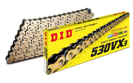 DID دي اي دي CHAIN 530VX3 120 RH جنزير رياضي - BOOST BOX PERFORMANCE DID RACING CHAIN4525516397254