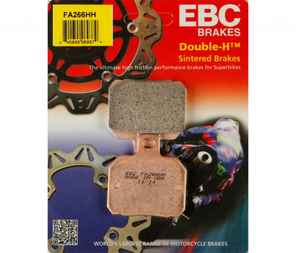 FA266HH EBC Double H Centrifugal Brake Pads 