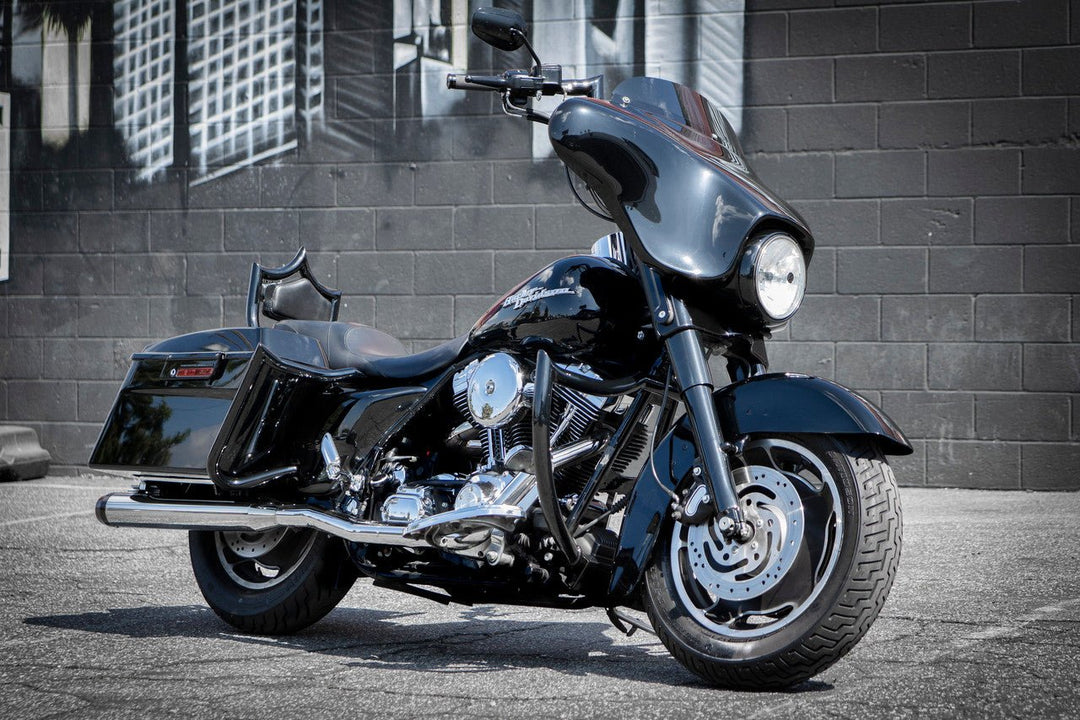 FACTORY 47 من فاكتوري Shield Black For Baggers كراش بار حماية كاملة أسود - BOOST BOX PERFORMANCE FACTORY 47EG2105001B