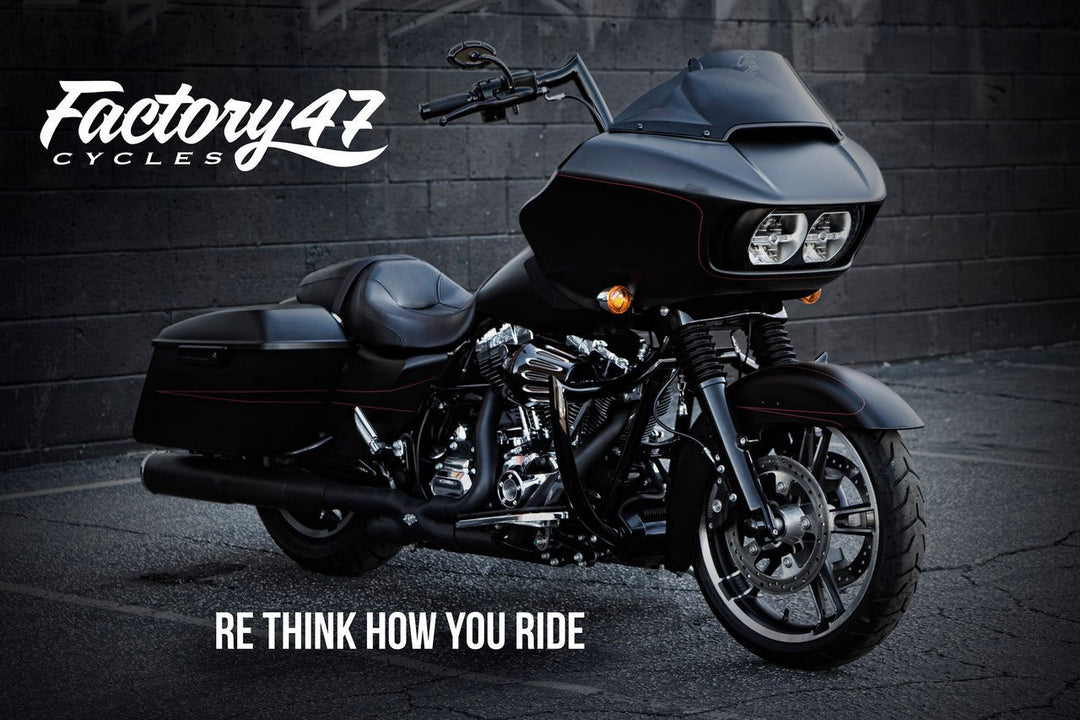 FACTORY 47 من فاكتوري Shield Black For Baggers كراش بار حماية كاملة أسود - BOOST BOX PERFORMANCE FACTORY 47EG2105001B