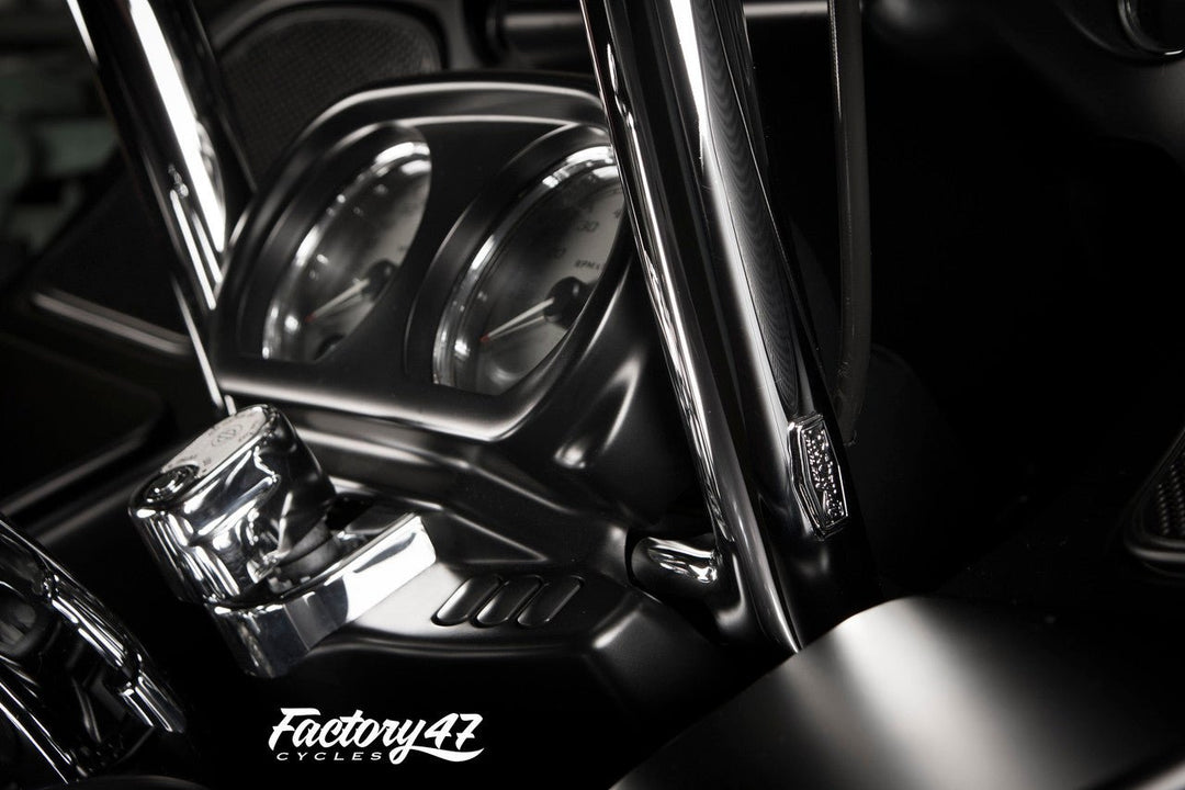 FACTORY 47 من فاكتوري Signature Handlebar 12" Chrome مقود 12 بوصة - BOOST BOX PERFORMANCE FACTORY 47HB1825012C