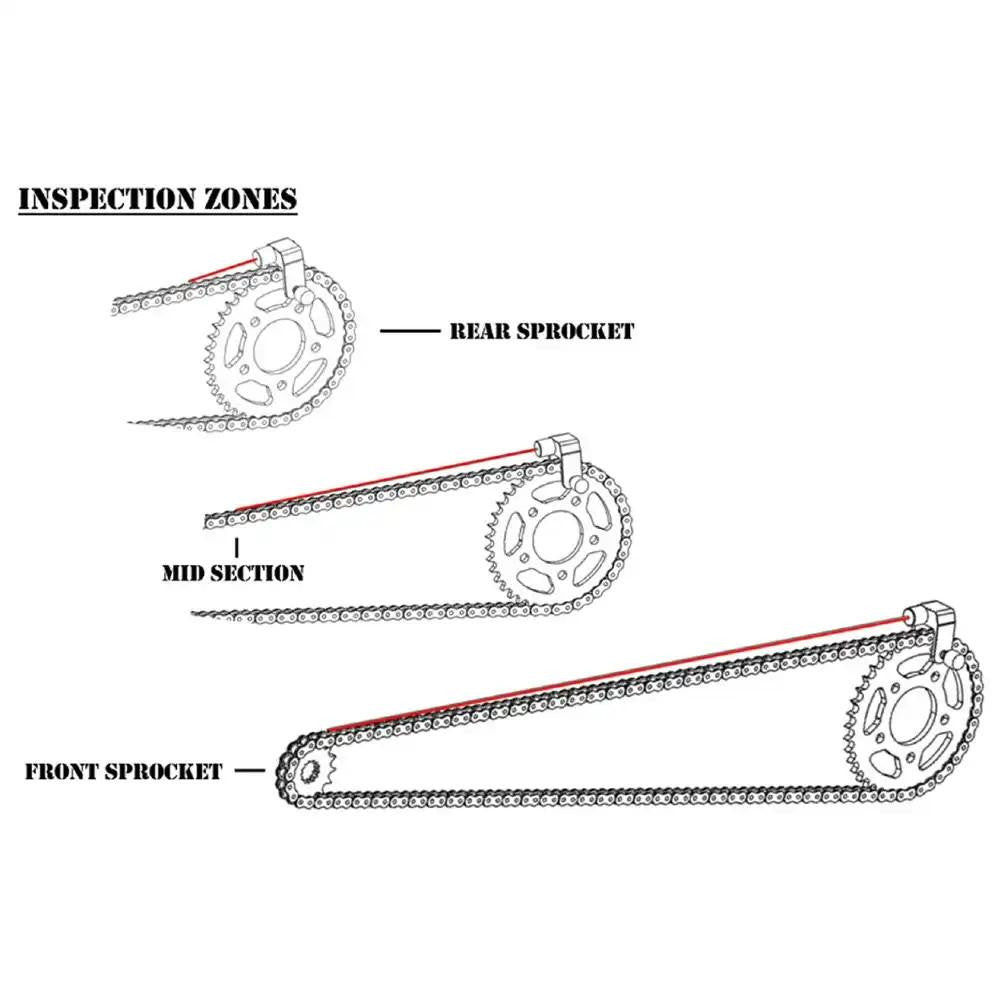 Gearhead Racing Chain and Sprocket Laser Alignment Tool