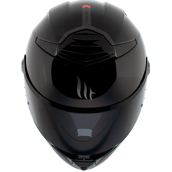 MT HELMETS THUNDER 4 SV SOLID A1 GLOSS BLACK FULL FACE