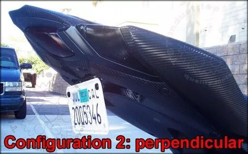 GSX - R1000 2009 - 16 TST تي أس تي FENDER ELIMINATOR حاملة لوحة خلفية - BOOST BOX PERFORMANCE TST INDUSTRIES09GSXR1KFE