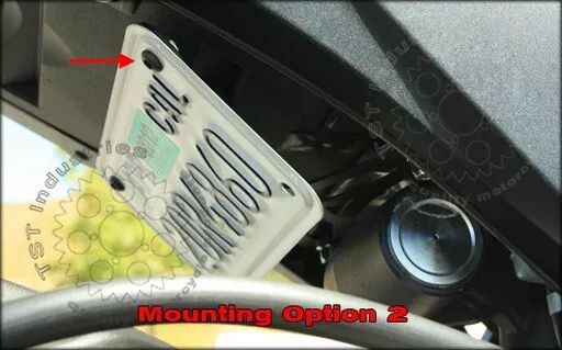 GSX - R600/750 2006 - 24 TST تي أس تي FENDER ELIMINATOR حاملة لوحة خلفية - BOOST BOX PERFORMANCE TST INDUSTRIESGSXR671KFE