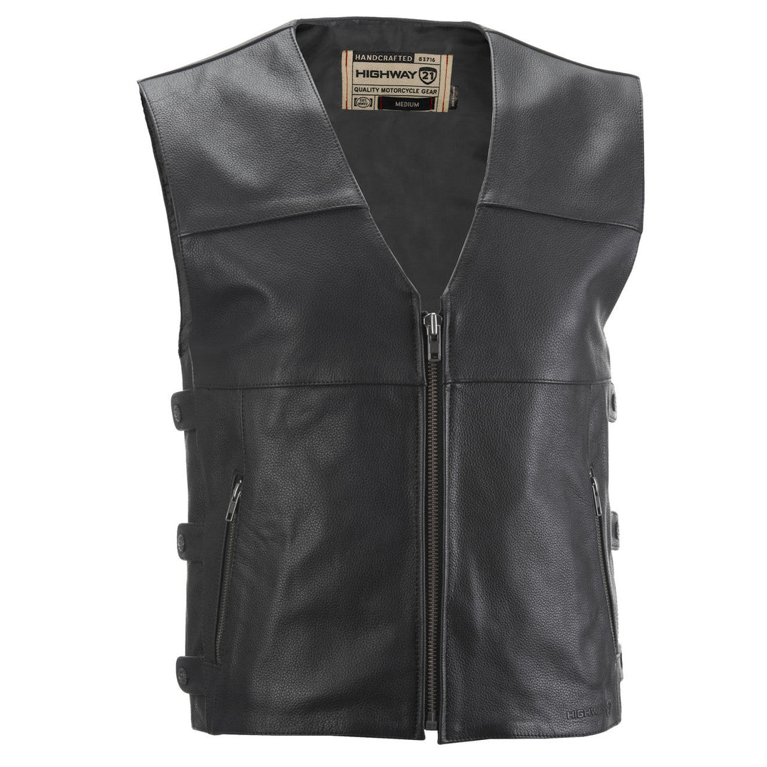 highway21 من هيجواي Gauge Vest سترة حماية جلد - BOOST BOX PERFORMANCE HIGHWAY216049 489 - 1072S