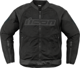 ICON JACKET OVERLORD3 MESH CE - BLACK