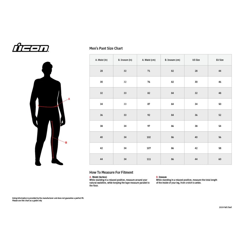 ICON من آيكون UPARMOR - BLUE بنطال جينز حماية - BOOST BOX PERFORMANCE Rideicon2821 - 1398