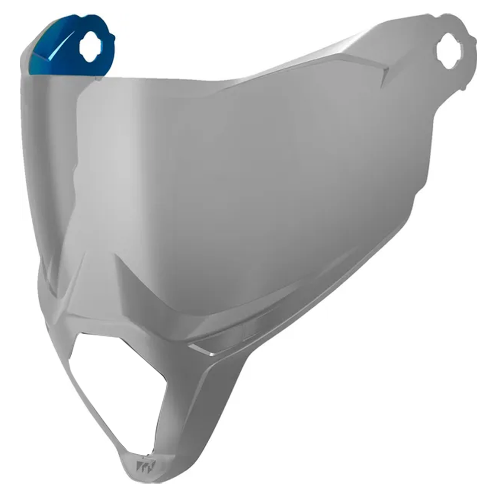 ICON UltraFlite Warboy Chrome Shield - Silver Mirror