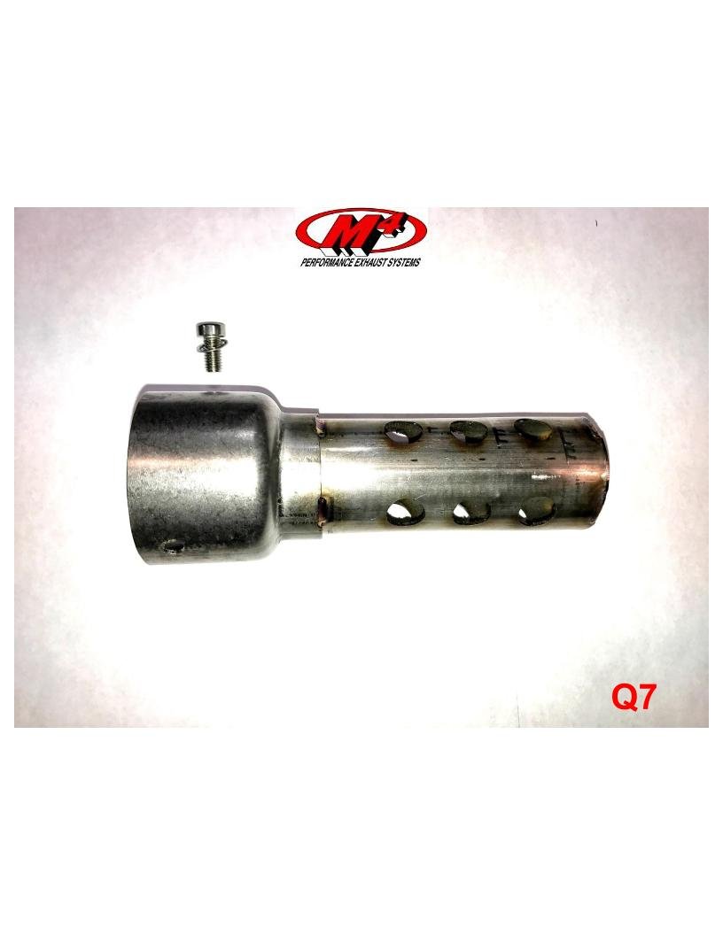 M4 من أم4 Q7 QUIET INSERT كاتم صوت مفلر تيك1 - BOOST BOX PERFORMANCE M4 EXHAUSTQ7