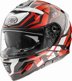 PREMIER من بريمر FULL FACE HELMET DEVIL JC  خوذة كاربون أحمر
