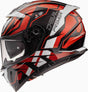 Load image into Gallery viewer, PREMIER من بريمر FULL FACE HELMET DEVIL JC خوذة كاربون أحمر - BOOST BOX PERFORMANCE PREMIER HELMETS010116507