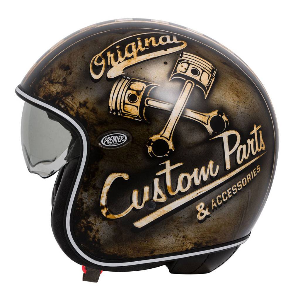 PREMIER من بريمر HELMET VINTAGE OP 9BM خوذة فانتاج - BOOST BOX PERFORMANCE PREMIER HELMETS01043048