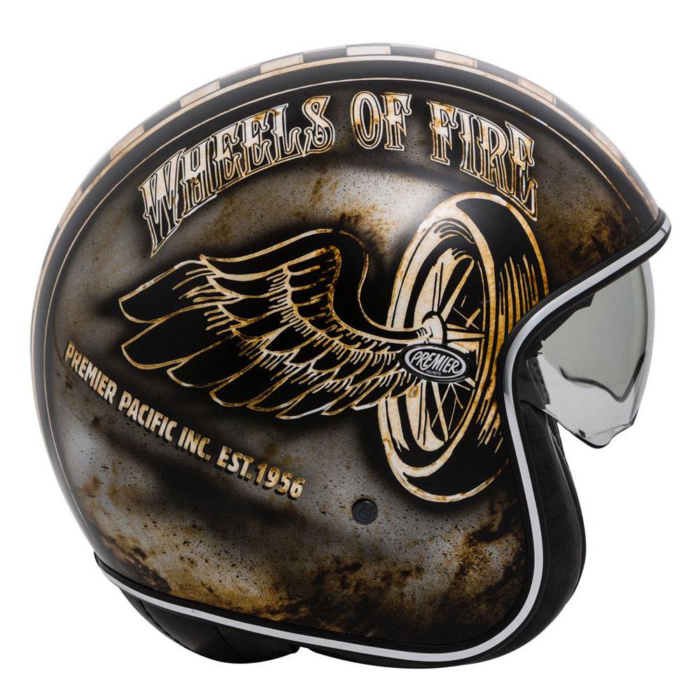 PREMIER من بريمر HELMET VINTAGE OP 9BM خوذة فانتاج - BOOST BOX PERFORMANCE PREMIER HELMETS01043048