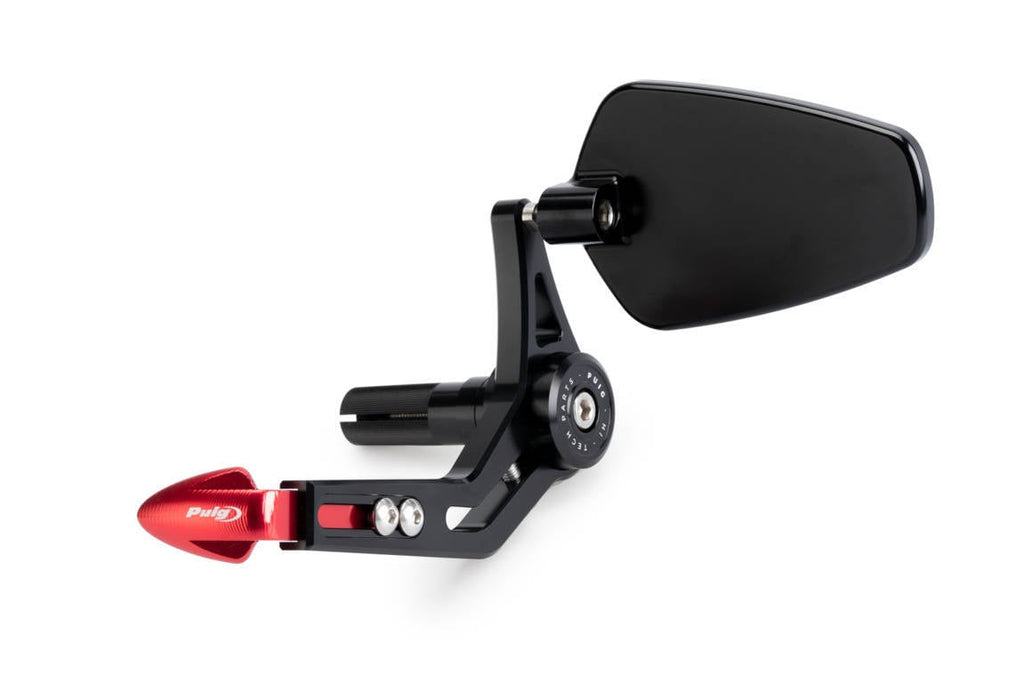 PUIG بيوق CLUTCH/BRAKE LEVER PROTECTOR WITH MIRROR واقي أّذرع كلتش وفرامل مع مراية جانبية - BOOST BOX PERFORMANCE Puig Hi - Tech Parts21441N/21440N