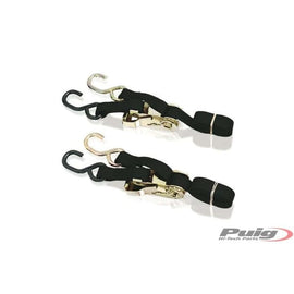 Puig من بيوق TIE DOWN WITH HOOKS BY PAIR شداد تحميل مع خطافات - BOOST BOX PERFORMANCE Puig Hi - Tech Parts6274N.