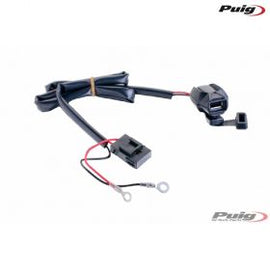 Puig من بيوق USB/LIGHTER IN - TAKE CHARGER شاحن مع مدخل يو اس بي - BOOST BOX PERFORMANCE Puig Hi - Tech Parts6390N