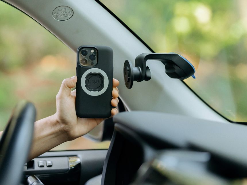 Quad Lock من كواد لوك Car Dash Window / Mount حامل جوال للسيارة - BOOST BOX PERFORMANCE Quad LockQLM - CAR - 5