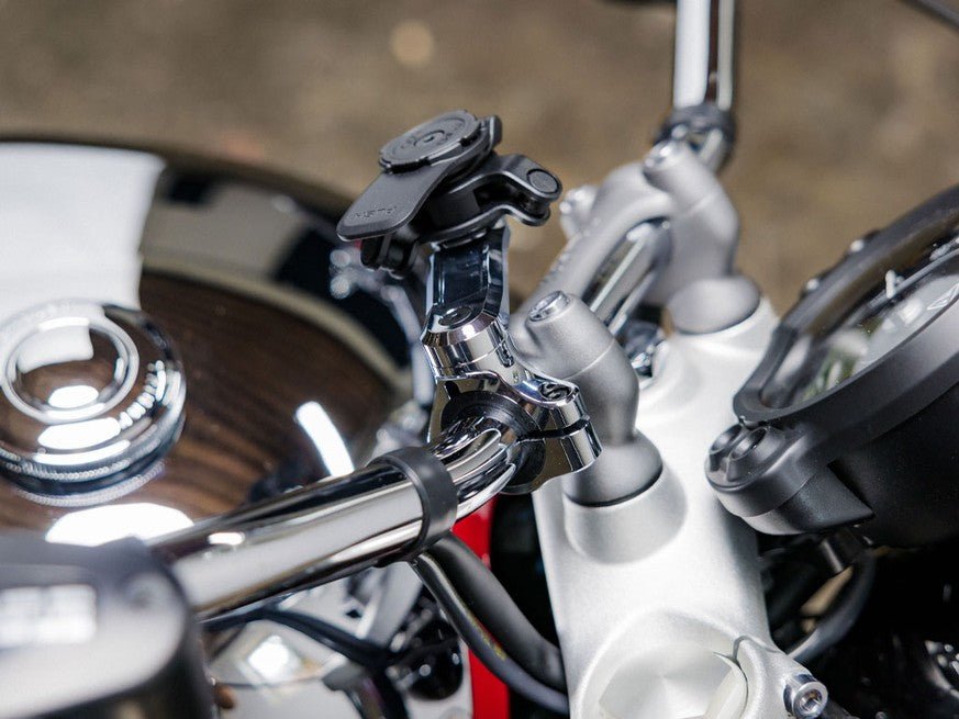Quad Lock من كواد لوك Handlebar Mount Pro حامل جوال للمقود برو - BOOST BOX PERFORMANCE Quad LockQLM - HBR - CHR - 