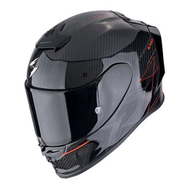Scorpion EXO-R1 CARBON CYNERGY WHITE FULL FACE HELMET