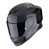 SCORPION من سكوربيون EXO-R1 CARBON CYNERGY RED خوذة إكسو-أر1