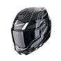 SCORPION EXO-TECH EVO BLACK GLOSSY MODULAR HELMET 