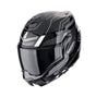 Load image into Gallery viewer, SCORPION EXO-TECH EVO BLACK GLOSSY MODULAR HELMET 