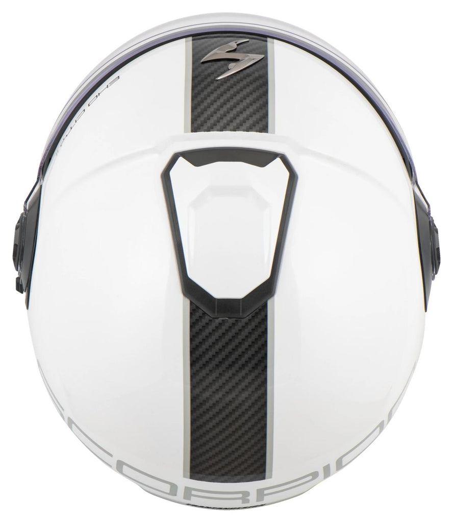 SCORPIONمن سكوربيون Exo - City II Carbo White - Black خوذة أكسوستي - BOOST BOX PERFORMANCE SCORPION EXOEXO - CITY - CARBO - 1