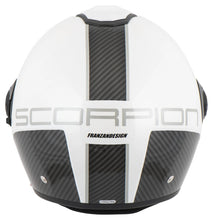 Load image into Gallery viewer, SCORPIONمن سكوربيون Exo - City II Carbo White - Black خوذة أكسوستي - BOOST BOX PERFORMANCE SCORPION EXOEXO - CITY - CARBO - 1