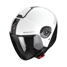 Load image into Gallery viewer, SCORPIONمن سكوربيون Exo - City II Carbo White - Black خوذة أكسوستي - BOOST BOX PERFORMANCE SCORPION EXOEXO - CITY - CARBO - 1