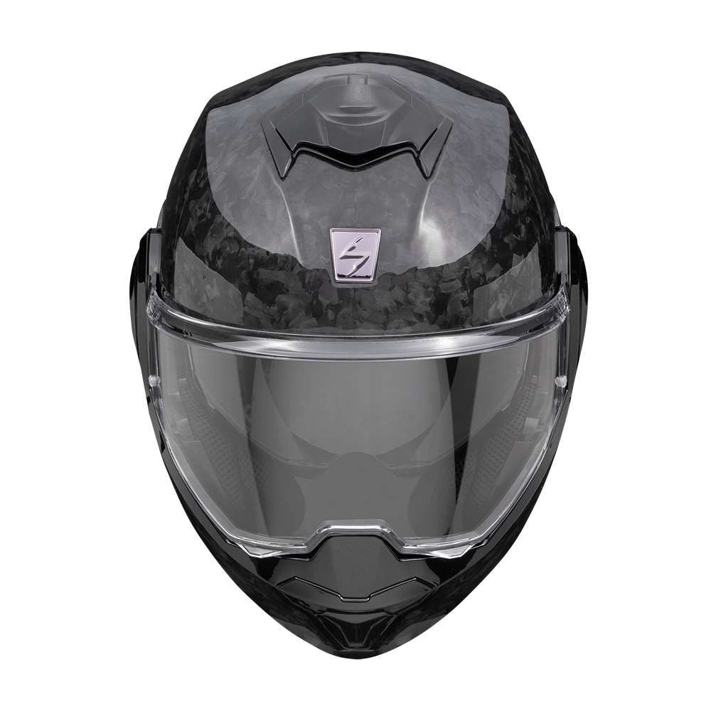 SCORPIONمن سكوربيون EXO - TECH EVO CARBON ONYX خوذة إكسو - تيك - BOOST BOX PERFORMANCE SCORPION EXOEXO - TECH - ONYX - XS