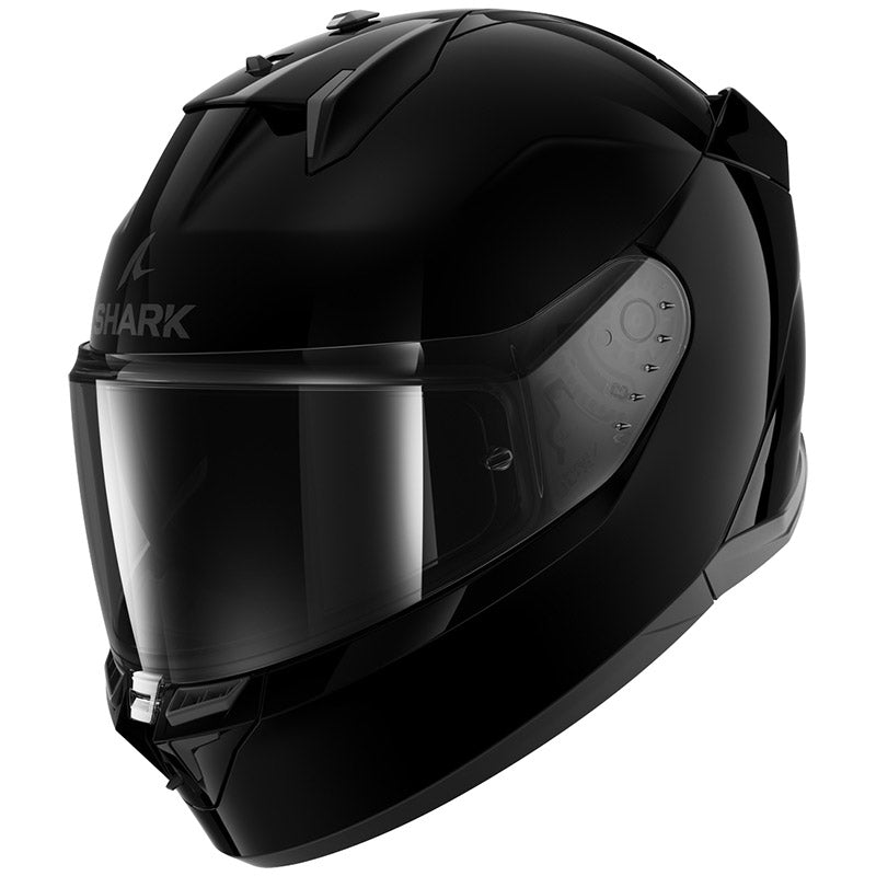 SHARK من شارك D - Skwal 3 Blank خوذة أسود لماع - BOOST BOX PERFORMANCE SharkShark - D - Skwal - GLOSSY - 1