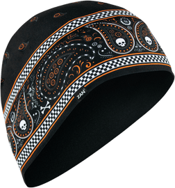 ZANheadgear® من زان هيد قير HELMET LINER BANDANA غطاء رأس - BOOST BOX PERFORMANCE ZANheadgearWHLL197