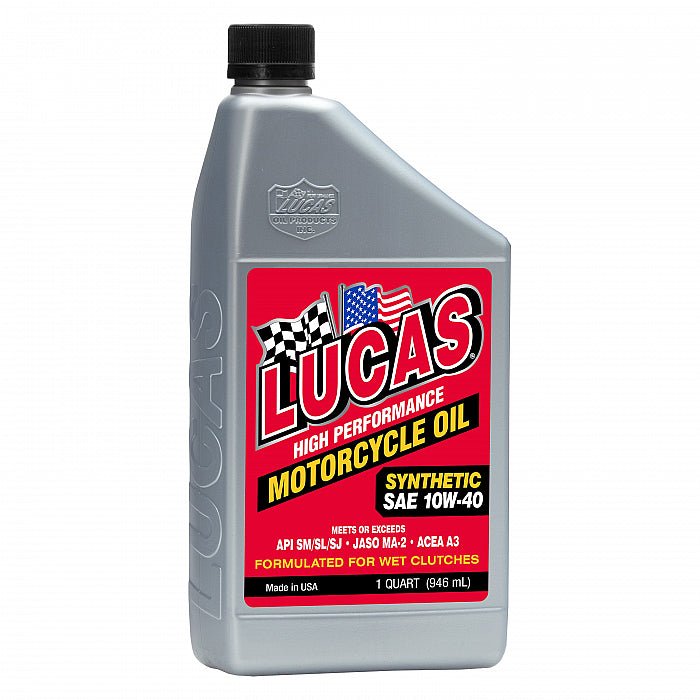 10W40 لوكاس زيت محرك الدراجات الأداء العالي - BOOST BOX PERFORMANCE Lucas Oil10176