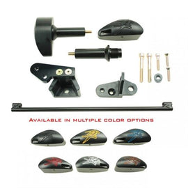 2008 - 2020 هيابوسا T - REX من تيركس No Cut Frame Sliders مجموعة واقيات الهيكل بدون تخريم - BOOST BOX PERFORMANCE T - Rex RacingN60 - 8BLK