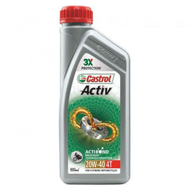 20W40 زيت كاسترول أكتيڤ فضي - BOOST BOX PERFORMANCE Castrol Oil37F912