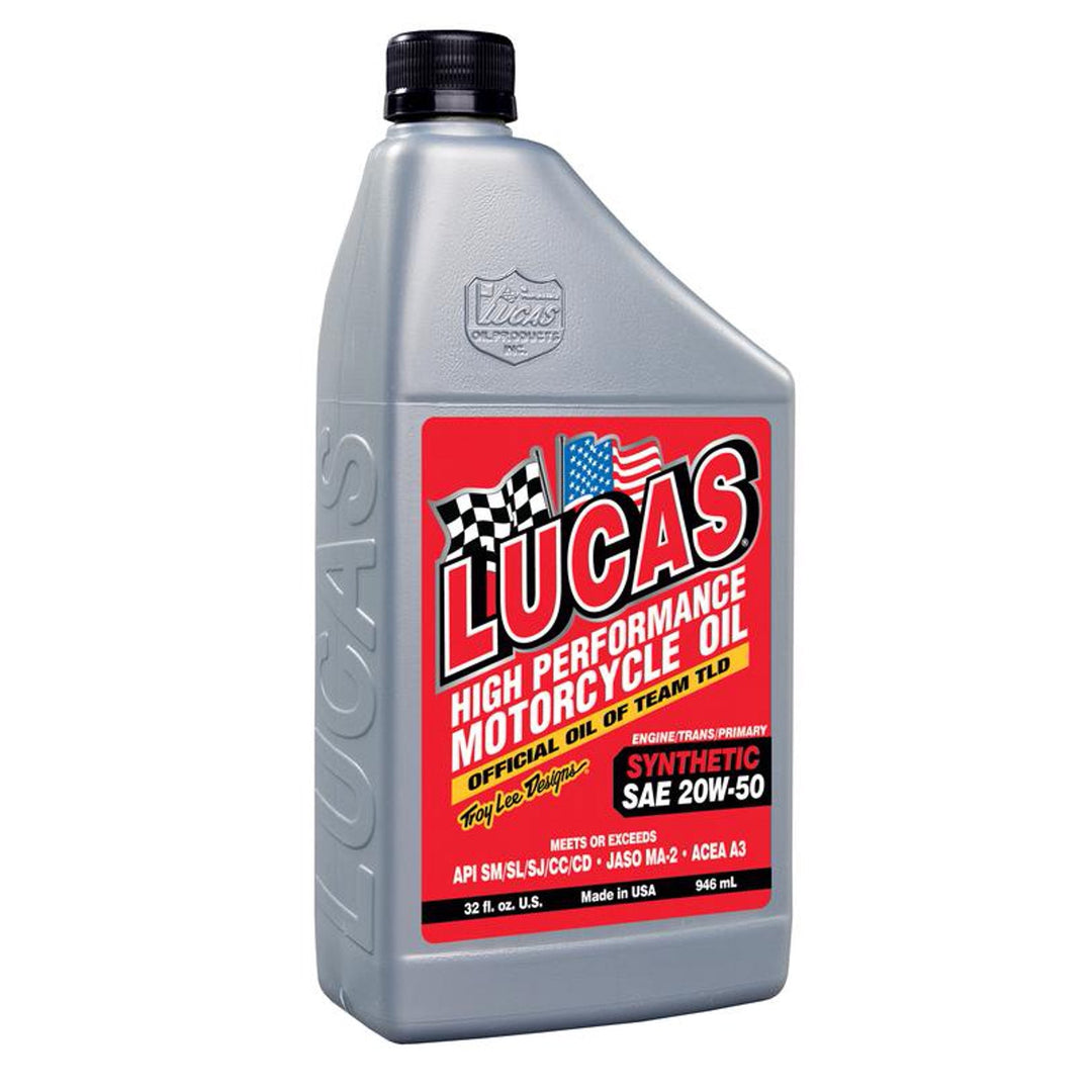 20W50 لوكاس زيت محرك الدراجات الأداء العالي - BOOST BOX PERFORMANCE Lucas Oil049807807931