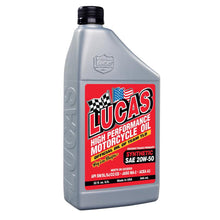 تحميل الصورة في عارض المعرض ، 20W50 لوكاس زيت محرك الدراجات الأداء العالي - BOOST BOX PERFORMANCE Lucas Oil049807807931