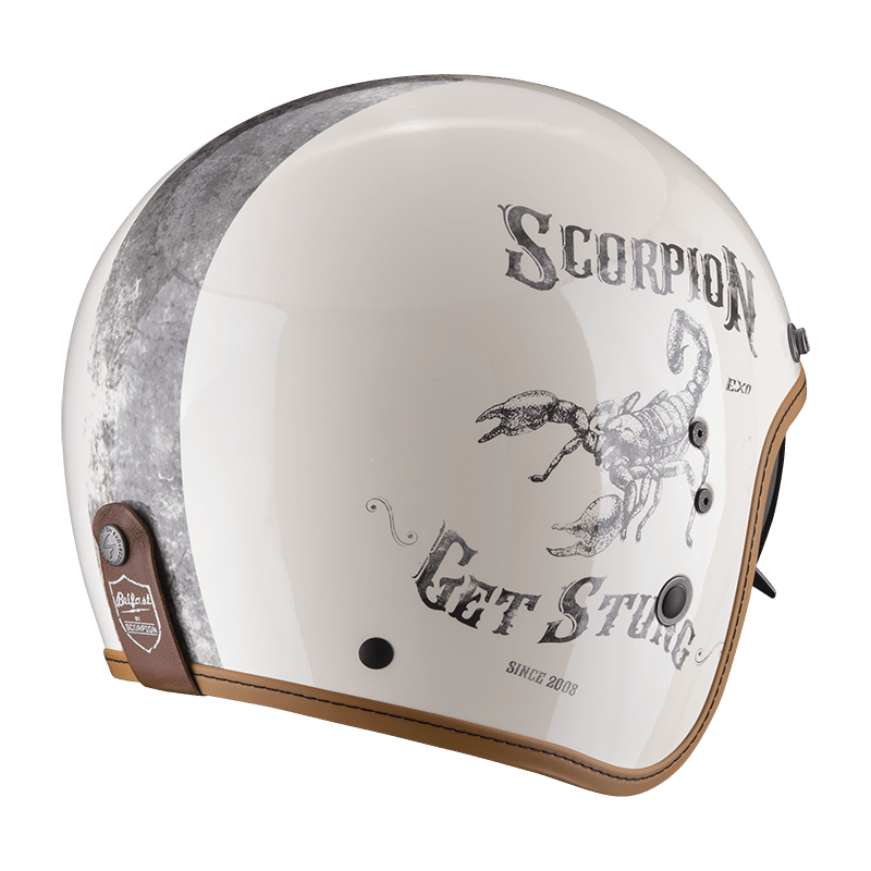 أبيض - SCORPIONمن سكوربيون Belfast Evo Pique خوذة بيل فاست بيك - BOOST BOX PERFORMANCE SCORPION EXOBelfast - Cream - 1