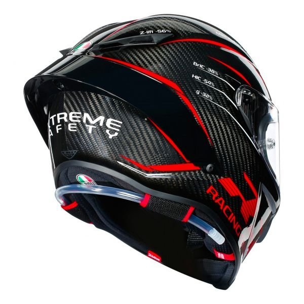 AGV من أي جي في HELMET PISTA GP RR CARBON/RED خوذة بيستا جي بي أر أر كاربون أحمر - BOOST BOX PERFORMANCE AGV216031D2MY001004 - 1
