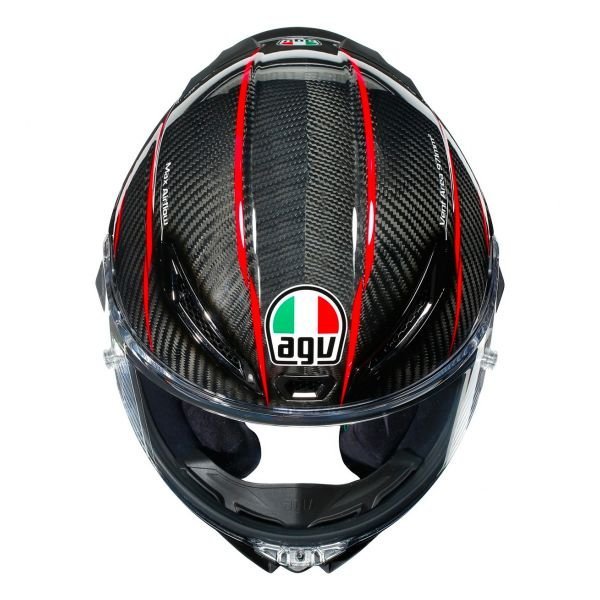 AGV من أي جي في HELMET PISTA GP RR CARBON/RED خوذة بيستا جي بي أر أر كاربون أحمر - BOOST BOX PERFORMANCE AGV216031D2MY001004 - 1