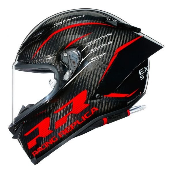 agv pista gp carbon gun red AGV PISTA GP RR CARBON/RED FULL FACE HELMET – BOOST BOX PERFORMANCE