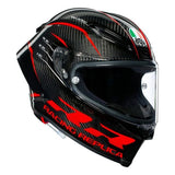 AGV من أي جي في HELMET PISTA GP RR CARBON/RED  خوذة بيستا جي بي أر أر  كاربون أحمر