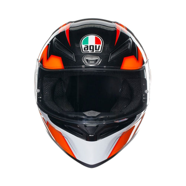 agv k1 kripton S Black Orange Fish Tank Decorations | The AGV K1 S Color:Tnf Black/Tnf Black Winter Travel
