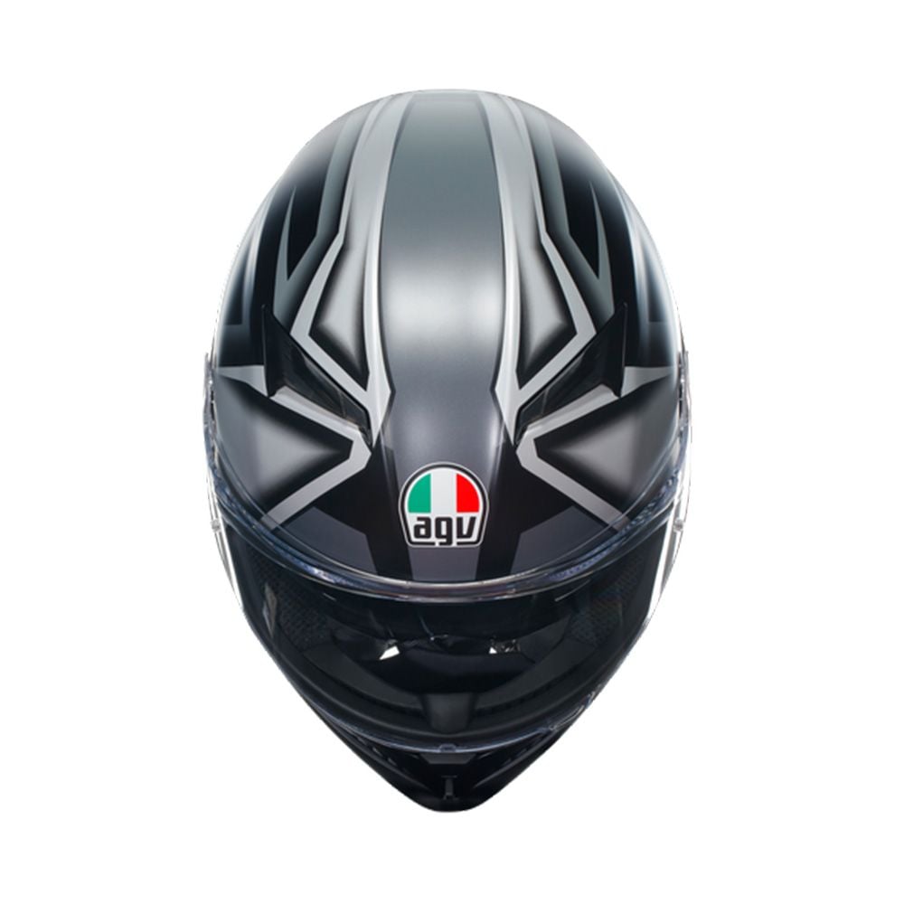 AGV من أي جي في K3 E2206 Mplk Compound Grey خوذة كي3 - BOOST BOX PERFORMANCE AGVC2E4A3