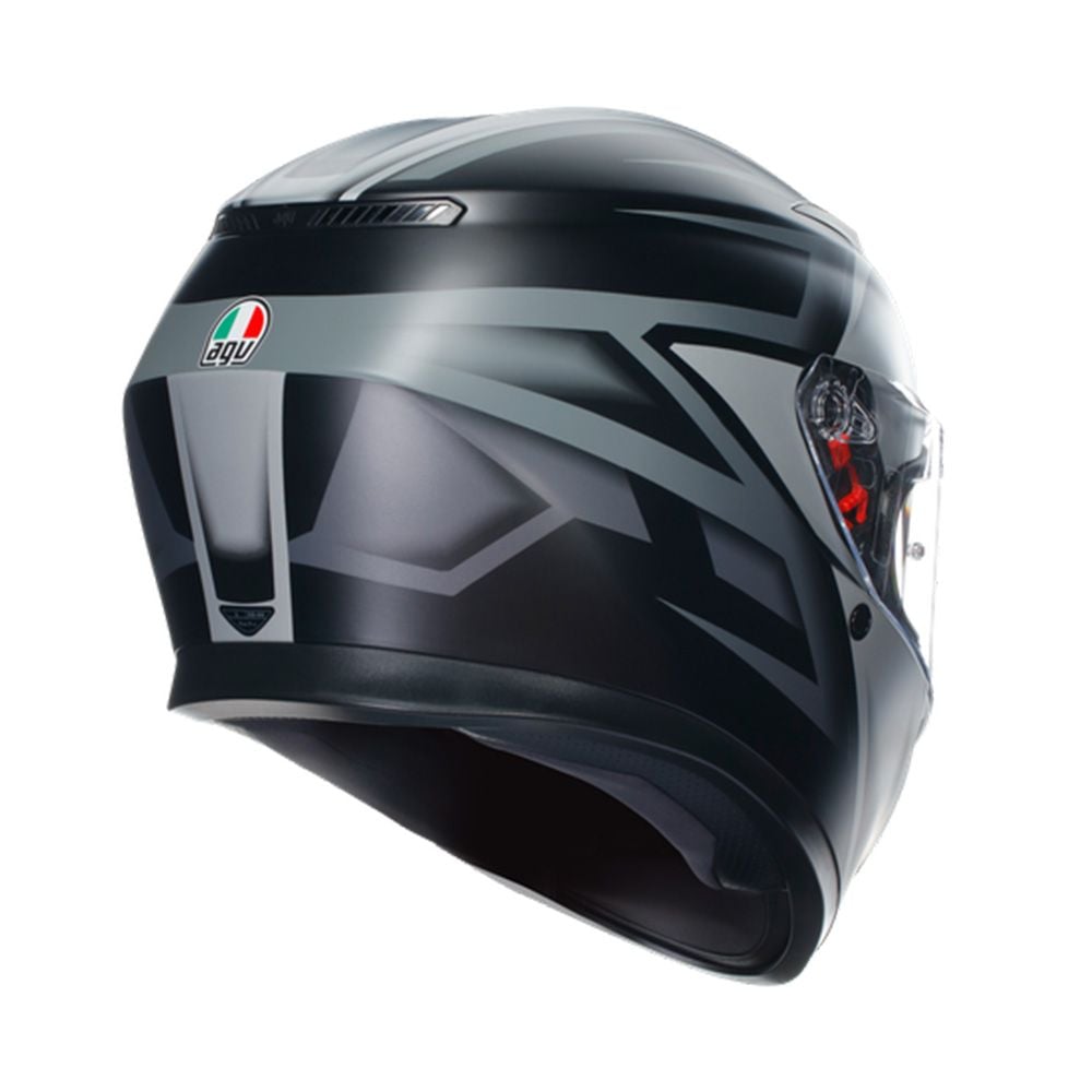 AGV من أي جي في K3 E2206 Mplk Compound Grey خوذة كي3 - BOOST BOX PERFORMANCE AGVC2E4A3