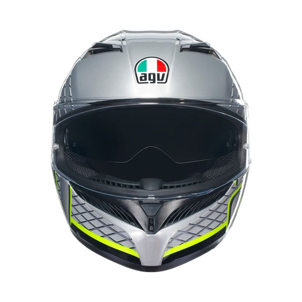 AGV K3 E2206 Mplk Fortify Grey Full Face Helmet – BOOST BOX PERFORMANCE