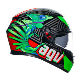 AGV من أي جي في K3 E2206 Mplk Kamaleon خوذة كي3 أخضر - BOOST BOX PERFORMANCE AGVC9F3E9