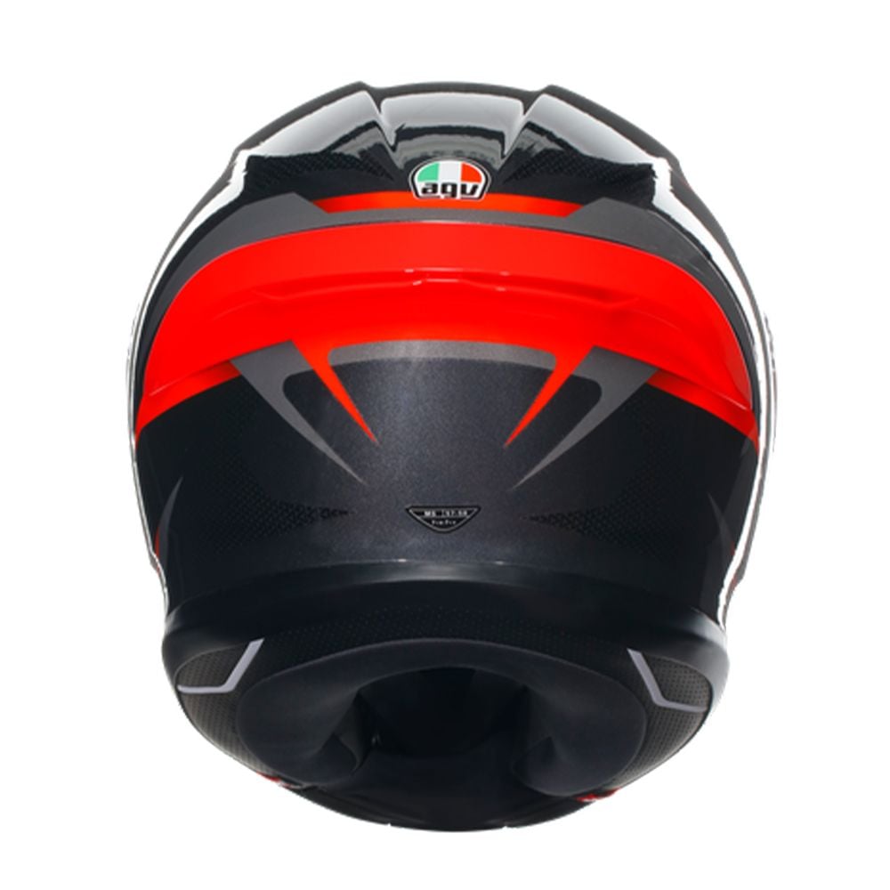 AGV من أي جي في K6 S E2206 Mplk Slashcut Black خوذة كي6 - BOOST BOX PERFORMANCE AGV206301O4MY004 - 1